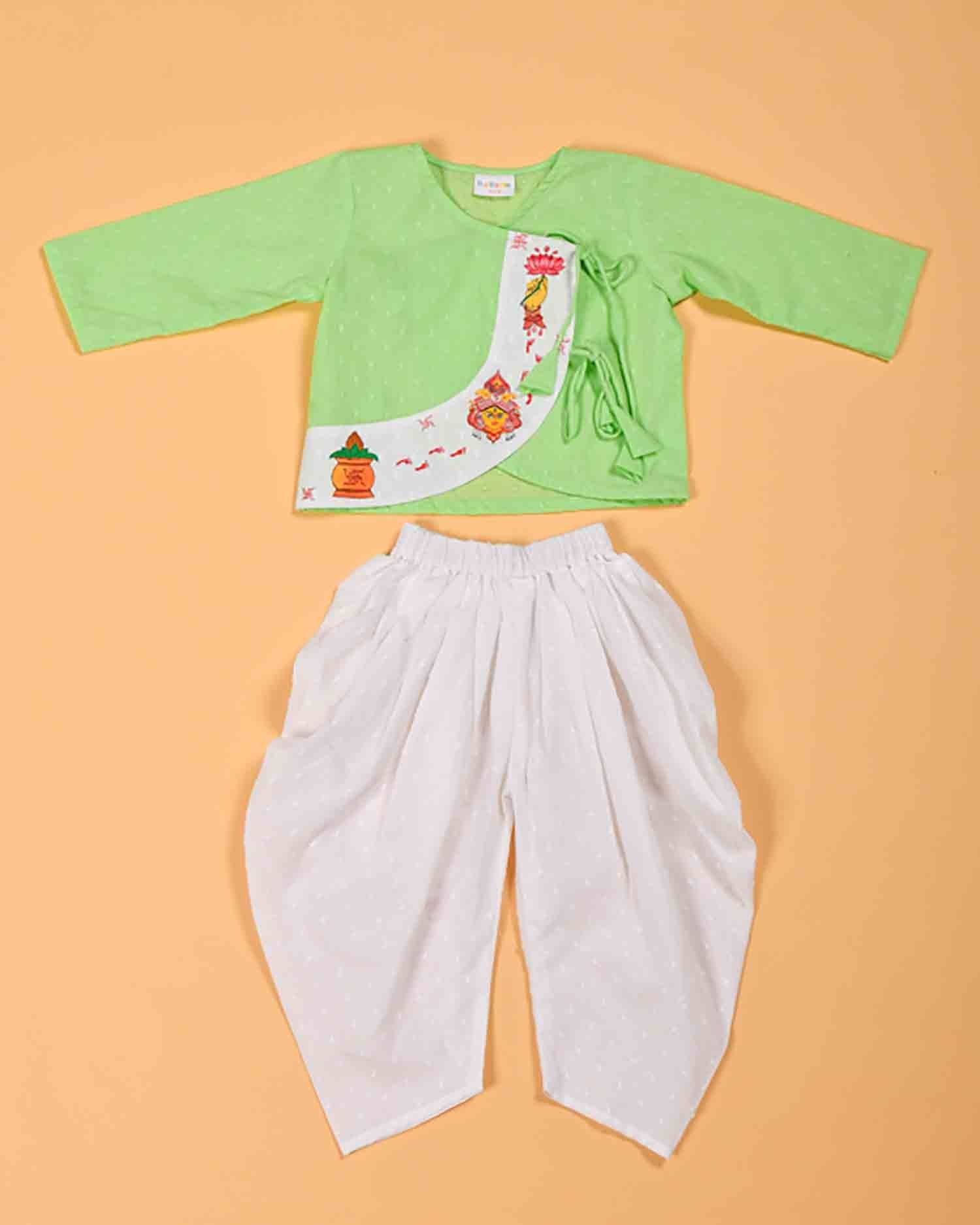 Nav Ratri Dhoti Kurta Set