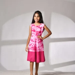 Tie and Dye A-Line Dress