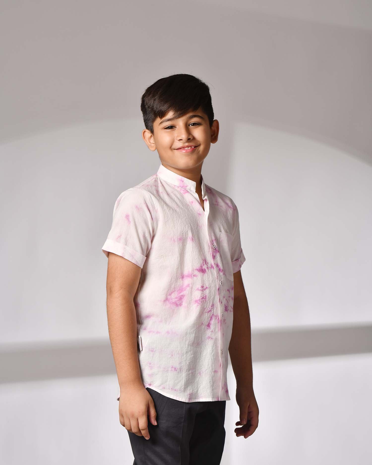 Tie-Dyed Casual Shirt