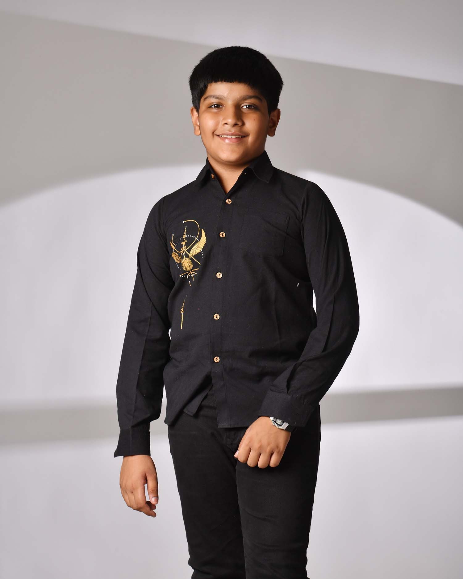 Casual Black Shirt