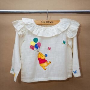 Pooh painted white top