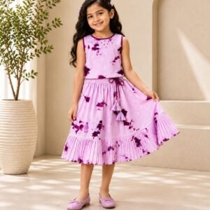 Lavender Skirt Set