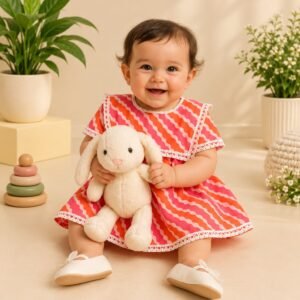 Orange Baby Frock